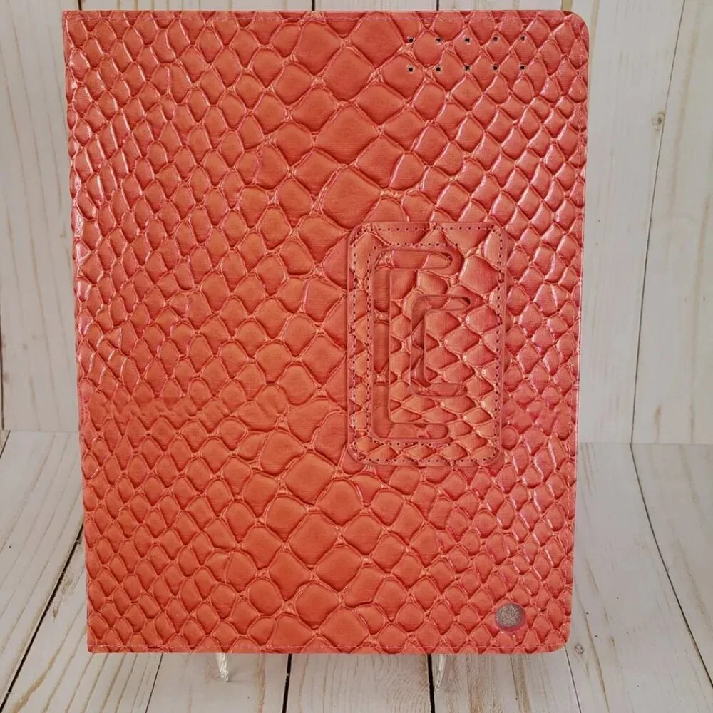 NIB Conair Travel Smart iPad Tablet Carrying Case PU Leather Crocodile Texture
